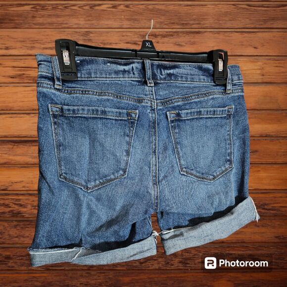 Ann Taylor Loft Denim Shorts Size 2/26 (Z76) - Picture 2 of 2